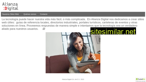 Alianzadigital similar sites