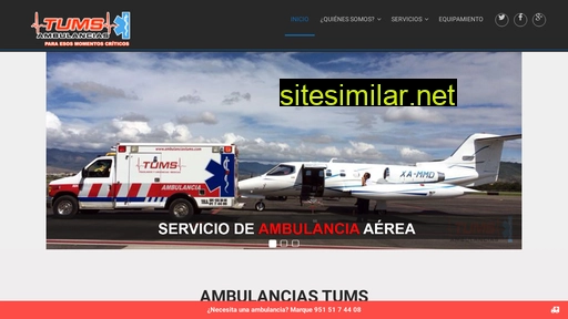 ambulanciastums.com.mx alternative sites