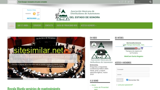 amdasonora.org.mx alternative sites