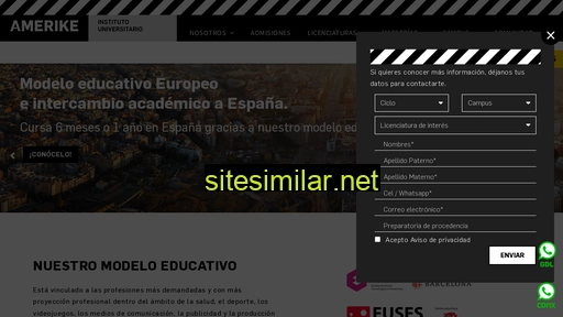 amerike.edu.mx alternative sites