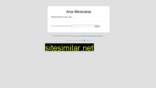 anamexicana.com.mx alternative sites