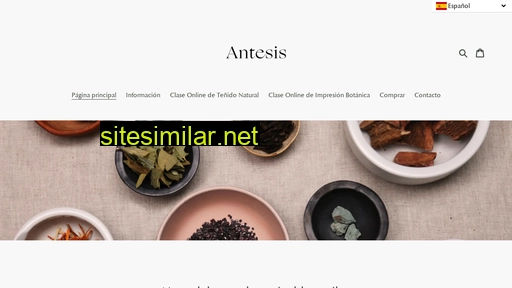 antesis.com.mx alternative sites