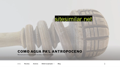 antropoceno.mx alternative sites