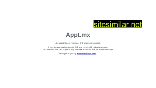 appt.mx alternative sites