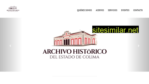 archivohistoricocolima.mx alternative sites