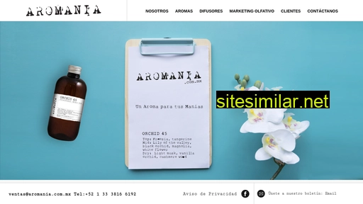 aromania.com.mx alternative sites