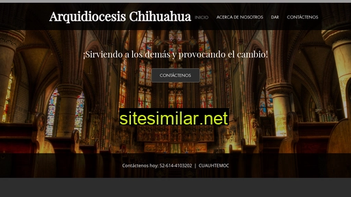 arquidiocesischihuahua.com.mx alternative sites