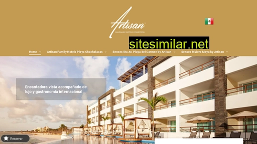 artisanhotels.mx alternative sites