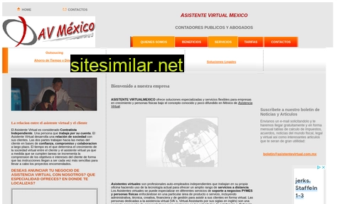 asistentevirtual.com.mx alternative sites