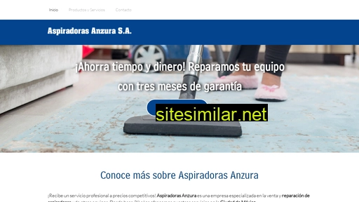 aspiradorasanzura.com.mx alternative sites