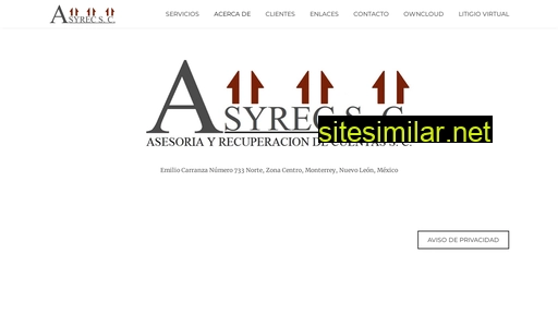 asyrec.com.mx alternative sites