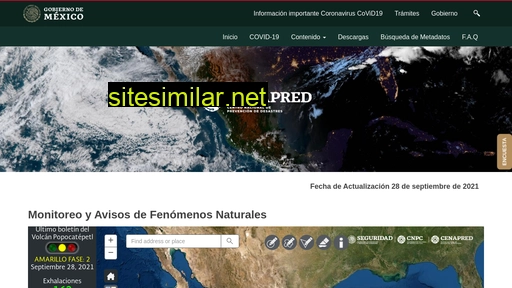 atlasnacionalderiesgos.gob.mx alternative sites