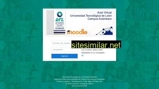 aulauas.utleon.edu.mx alternative sites