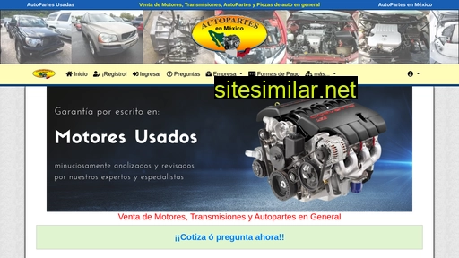 autopartesenmexico.com.mx alternative sites