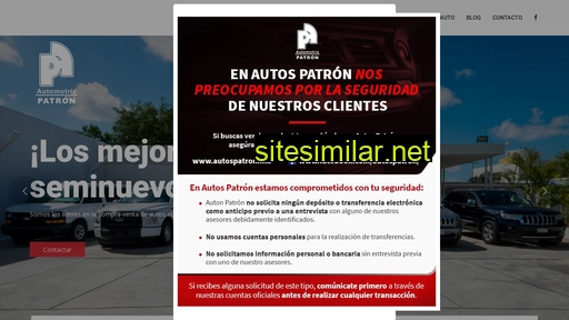 autospatron.mx alternative sites