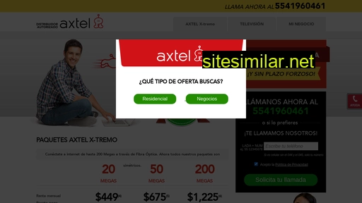 axtelinternet.mx alternative sites