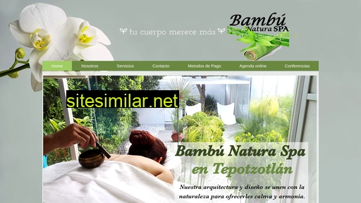 bambu-naturaspa.com.mx alternative sites