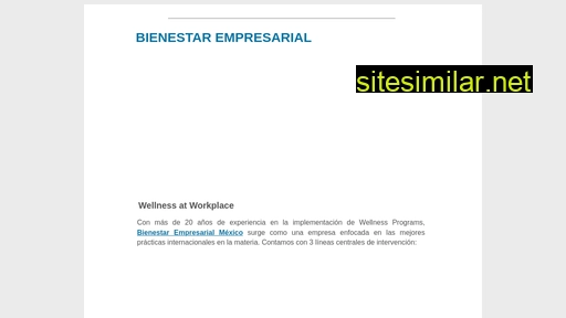 bienestarempresarial.com.mx alternative sites