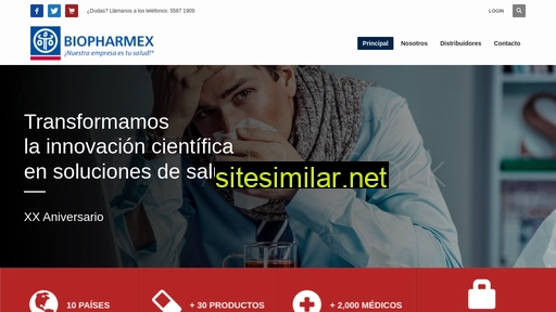 biopharmex.com.mx alternative sites