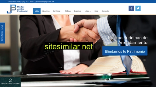 blindajejuridicopatrimonial.com.mx alternative sites