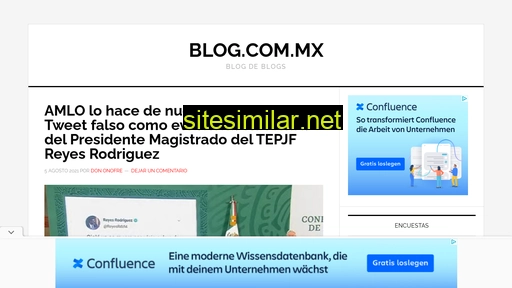 blog.com.mx alternative sites