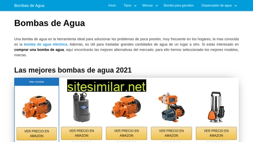 bombas-de-agua.mx alternative sites