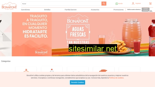 bonafont.com.mx alternative sites