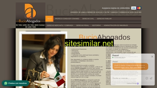 bucioabogados.com.mx alternative sites