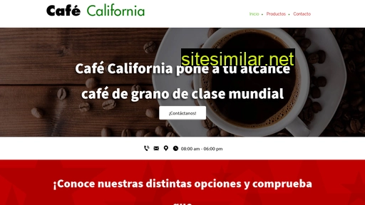 cafecalifornia.com.mx alternative sites