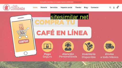 cafecombate.com.mx alternative sites