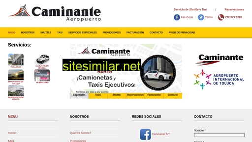 caminante-aeropuerto.com.mx alternative sites