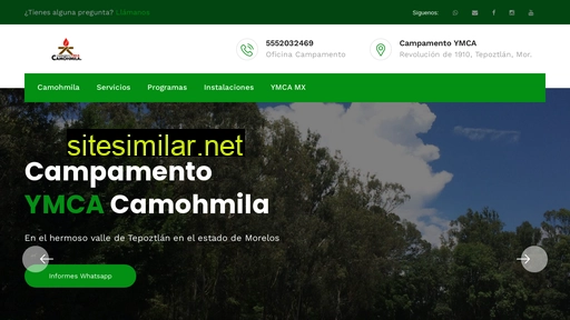 camohmila.org.mx alternative sites