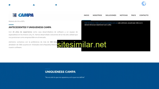 campa.com.mx alternative sites