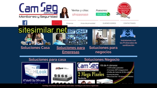 camseg.com.mx alternative sites