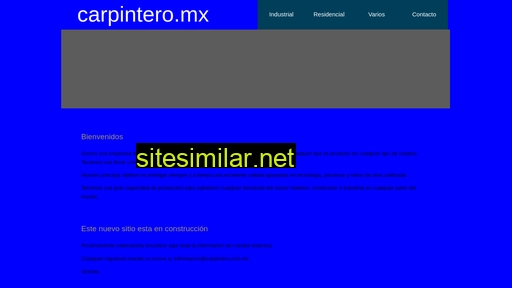 carpintero.com.mx alternative sites