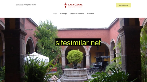 casacanal.com.mx alternative sites