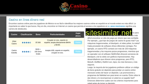 casino-en-pesos.com.mx alternative sites