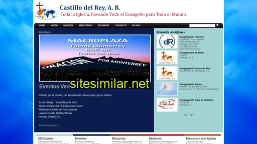 castillodelrey.org.mx alternative sites