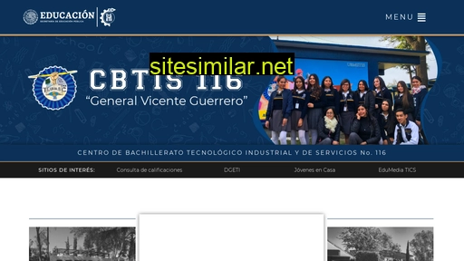 cbtis116.edu.mx alternative sites
