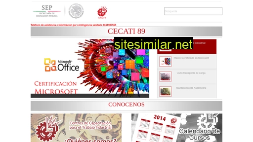 cecati89.edu.mx alternative sites