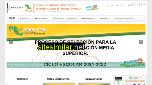 cecytab.edu.mx alternative sites