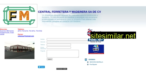 cefemsa.com.mx alternative sites