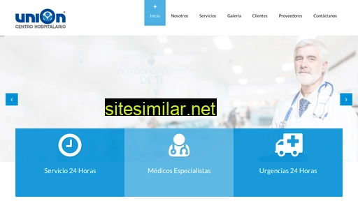 centrohospitalariounion.com.mx alternative sites