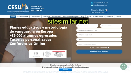 cesuma.mx alternative sites