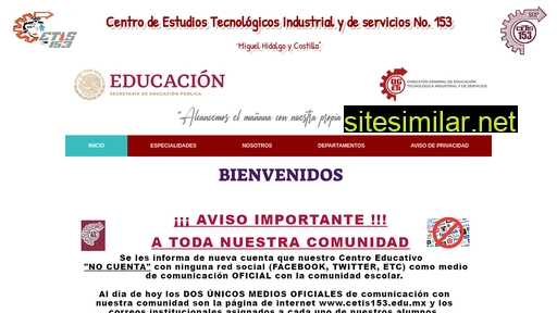 cetis153.edu.mx alternative sites