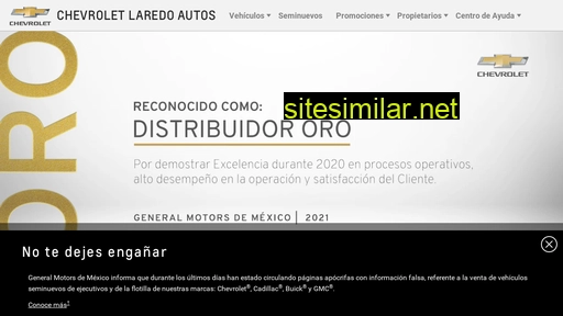 chevroletlaredo.com.mx alternative sites