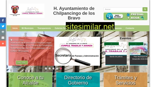 chilpancingo.guerrero.gob.mx alternative sites