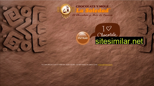chocolatedeoaxaca.com.mx alternative sites