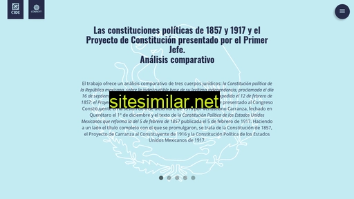 Cide-constituciones-1857-1917 similar sites