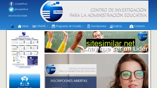 cinade.edu.mx alternative sites